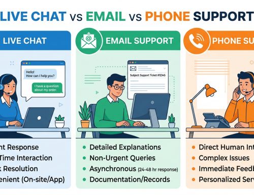 Live Chat vs Email vs Phone Support Offshore